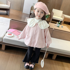 오렌지다몸 여아용 하트포켓 패턴 빅카라 집업