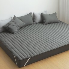 tacca tacca Flex抗菌防水固定鬆緊帶墊, 深灰色