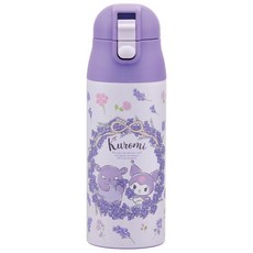 Skater 輕量彈蓋式不鏽鋼保溫瓶, 1個, 酷洛米24, 360ml