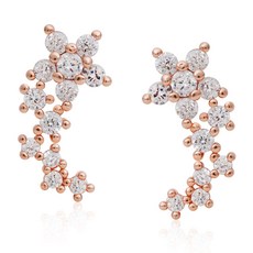 미니아트 여성용 14k 플라워웨이귀걸이 RS885