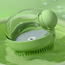 DING DONG PET 寵物星球沐浴刷 8.5 x 7cm, 1個, 綠色