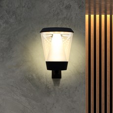 Meliving DS Edva 壁燈 LED25W 低頻閃, 黑色 + 燈泡色