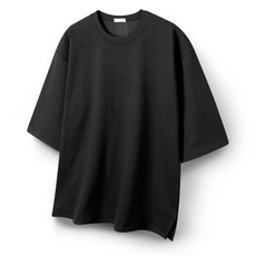 해리슨 남성용 오버핏 무지 라운드 7부 티셔츠 HA-1009 WOD1026