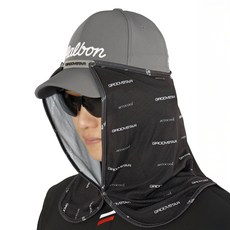 GROOVSTAR JECO 防紫外線AIRism涼感防曬帽, 1個, 黑色