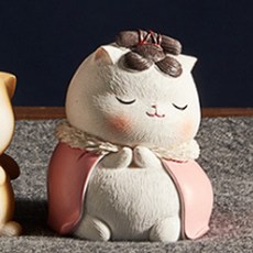 JHCompany 可愛皇帝貓咪擺飾, C