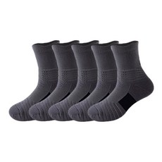 NAYA STYLE 體育Jungmok Socks SPLT-25 5雙, 灰色