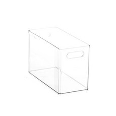 Davidt 透明多用途家用口罩盒 長款, 單一顏色, 1個