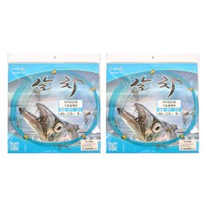 HAIDON 海東 管道白帶魚主線釣組 8段, 藍色, 2個