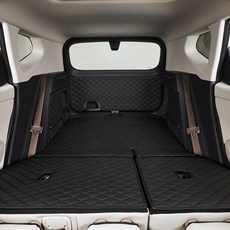 메이튼 가죽 트렁크 매트 풀커버 트렁크도어 커버 KK121, 블랙, 기아 디올뉴 셀토스 스피커 무 (26년 2월~)