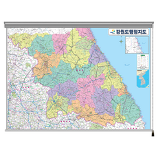 강원도 행정지도 롤스크린, 한수오