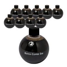 Cafe Romeo球型印刷容器冰滴咖啡空瓶, 250毫升, 10入