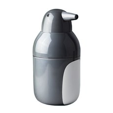 QUALY 企鵝浴室飲水機 300ml, 灰色的, 1個