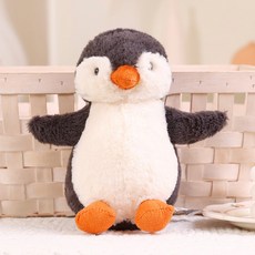 아이끌레 보들 동물 캐릭터 봉제인형, 30cm, 펭귄, 1개