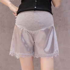孕婦緞面蕾絲內褲