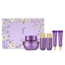 YEHWADAM 蘂花譚 煥生保潤賦活乳霜禮盒組 乳霜 50ml + 化妝水 32ml + 乳液 32ml + 精華液 8ml + 眼霜 8ml, 1組