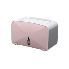 THE ZAKKA 多用途壁掛式收納衛生紙盒, 粉紅色, 1個