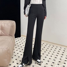 포플러앤씨 여성용 로즐빈 부츠컷 슬랙스
