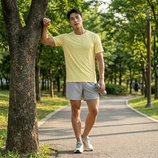 INFIOUS 男款輕量酷涼動感跑步健身短袖T恤 I263-0322