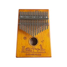 Gopher Wood 原木卡林巴套組, GK-17LM, 1個