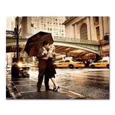 ADICO DIY繪畫紐約紐約浪漫PFF49 50 x 40厘米, 混合顏色