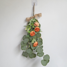 PICKNOA 多功能用途花環彩帶, 橘色牡丹