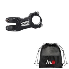 나야스타일 자전거 스템 25.4 x 60 mm + 전용 파우치 세트 CYYP-105-2PU, 블랙(스템), 1세트