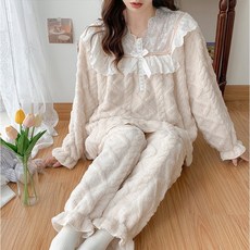 앤드스타일 여성용 올리비아 수면 잠옷 상하의 세트 259005