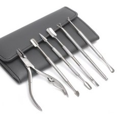 Plaka美甲工具 6件組, 混色, 1組