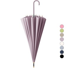 ROJI 粉彩 16K 堅固自動長柄傘