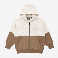 New Balance 兒童配色連帽拉鍊T恤