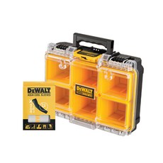 DEWALT 得偉 2.0分格工具收納盒 DWST83392-1+涼感袖套 隨機出貨, 1套