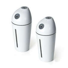 네임드 휴대용 듀얼 무선 가습기 2p, CT120(화이트)