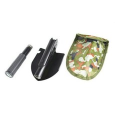 Mary Guild折疊式幼苗鏟露營鏟 黑色, 1個