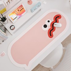 알로데 엽기 소세지 데스크매트, TYPE03 당황이