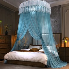 Sonio皇家蕾絲圓頂天花板蚊帳, 02 翡翠綠