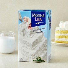 모나리자 식물성크림, 1개, 1L