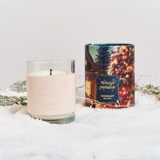 모던하우스 윈터파라다이스 캔들, 미드나잇우디, 220g, 1개