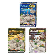 todan 陶器愛好沙盤牛 1kg 3 件套, 海洋, 野生動物園, 恐龍