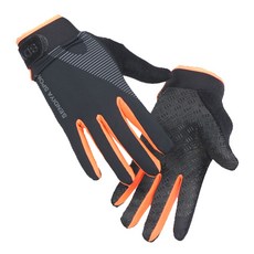 코쿼드 기능성 스포츠 등산용 장갑, 오렌지, 1개