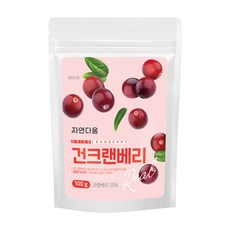 자연다움 건크랜베리, 1개, 100g