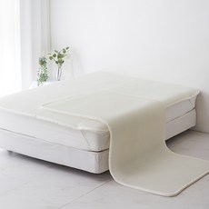 La Pomme Double Soft 3D網眼夏季涼感墊 2件組, 白色, 涼感墊