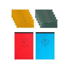 아이비스 럭셔리 봉투 11867 10종 + 컬러패드편지지 08168 2종 세트, 랜덤발송(봉투, 편지지), 1세트