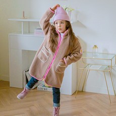 LILIPURRI 女童針織長袖毛衣