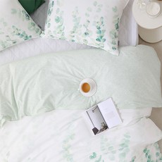 韓國 amante 尤加利純棉絎縫拉鍊式薄被寢具組