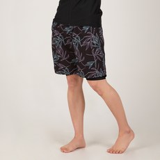 KOOGI ADVENTURE 男款樹葉印花衝浪短褲 LM-M1109