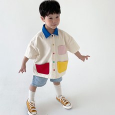 Neel 孩童彩色短袖