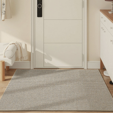 난리시스터즈 사무실 발매트 업소용 현관매트, 비날리 카키, 1개