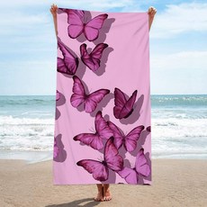 소니오 마이크로 화이버 비치타월 70 x 150 cm, TYPE27, 1개