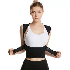 OMG 防駝背隱形矯姿帶 收腹帶 開肩展背帶 黑色, 1個