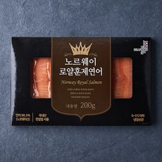 선도 노르웨이 로얄 훈제연어, 200g, 1개